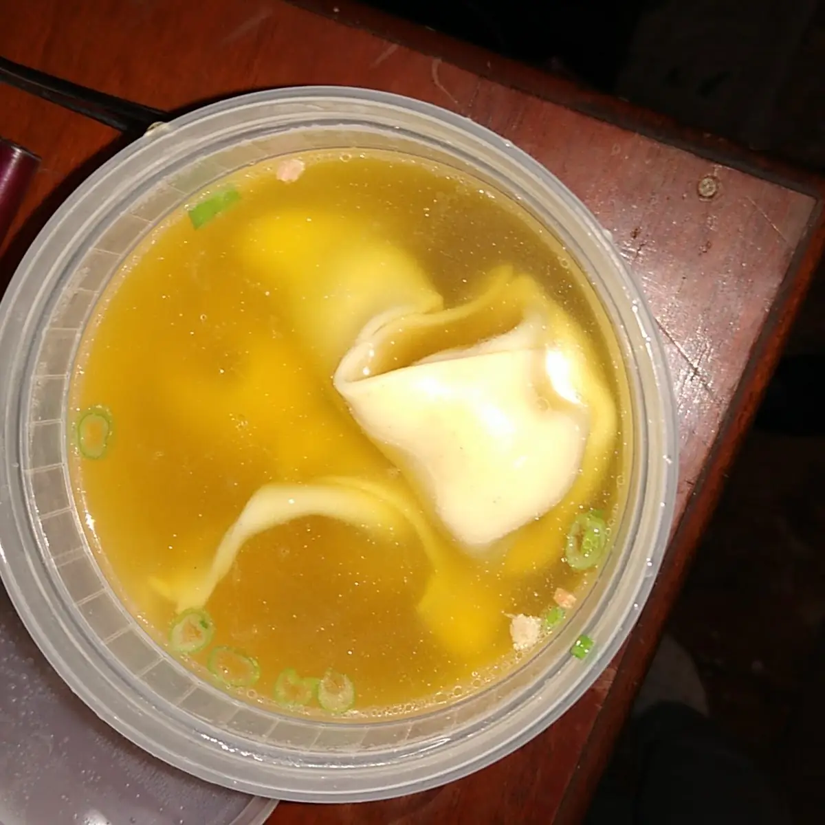 wonton soup 云吞汤